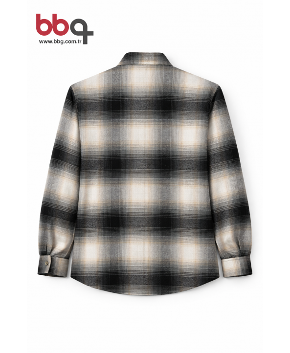 ERKEK BÜYÜK BEDEN GENİŞ ALIP ODUNCU GÖMLEK-3