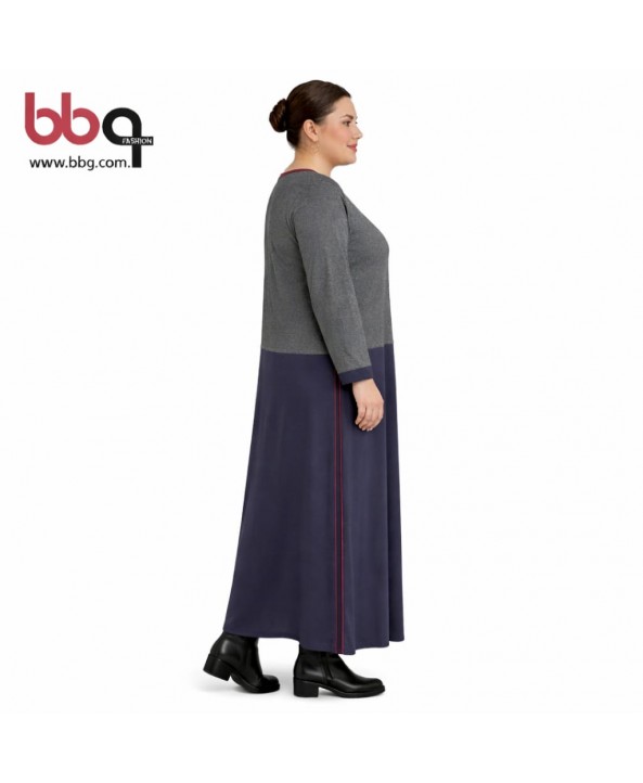 BAYAN BÜYÜK BEDEN ELBİSE-G