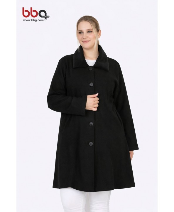 BAYAN BÜYÜK BEDEN GENİŞ KALIP KISA KAB