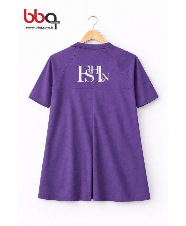 BAYAN BÜYÜK BEDEN GENİŞ KALIP FERMUARLI  CEKET