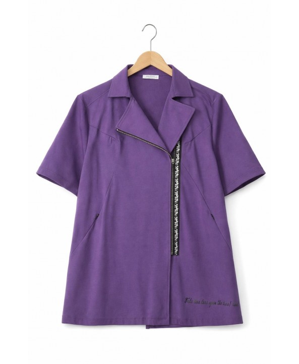 BAYAN BÜYÜK BEDEN GENİŞ KALIP FERMUARLI  CEKET