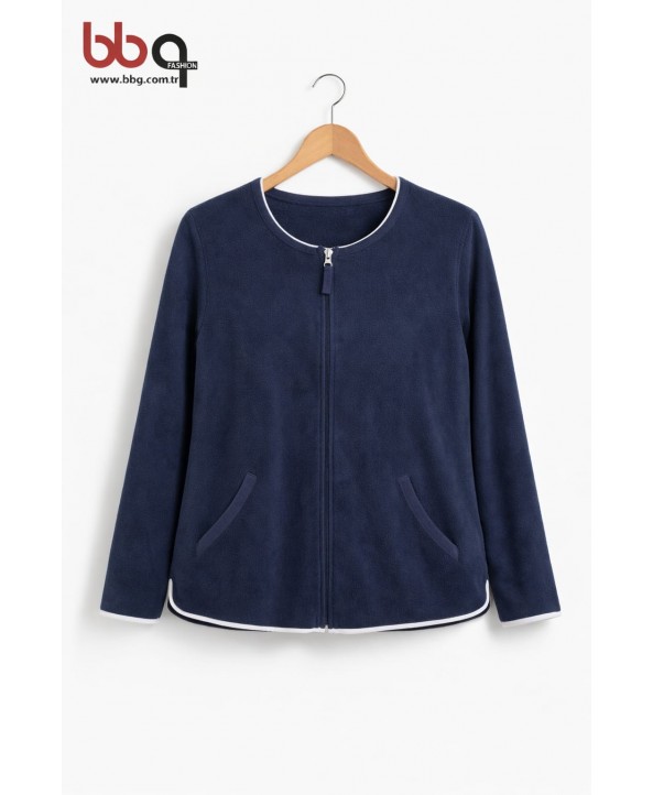 BAYAN BÜYÜK BEDEN GENİŞ KALIP CEKET