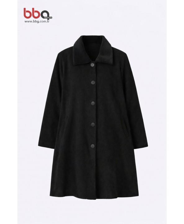 BAYAN BÜYÜK BEDEN GENİŞ KALIP KISA KAB