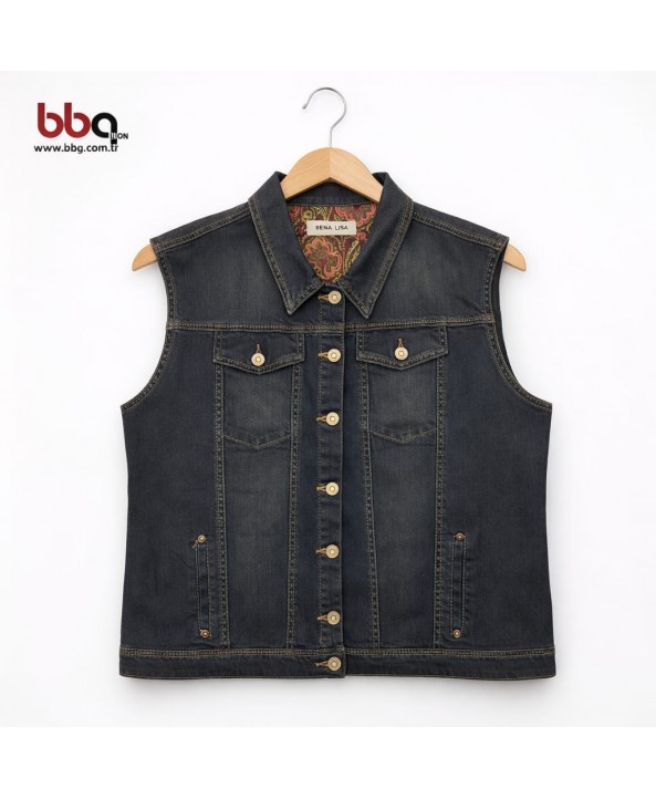 BAYAN BÜYÜK BEDEN KOT YELEK