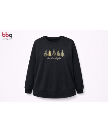 BAYAN BÜYÜK BEDEN GENİŞ KALIP SWEAT-S