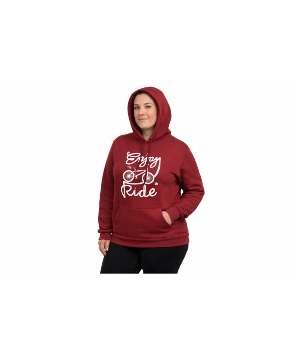 BAYAN BÜYÜK BEDEN KAPÜŞONLU SWEAT