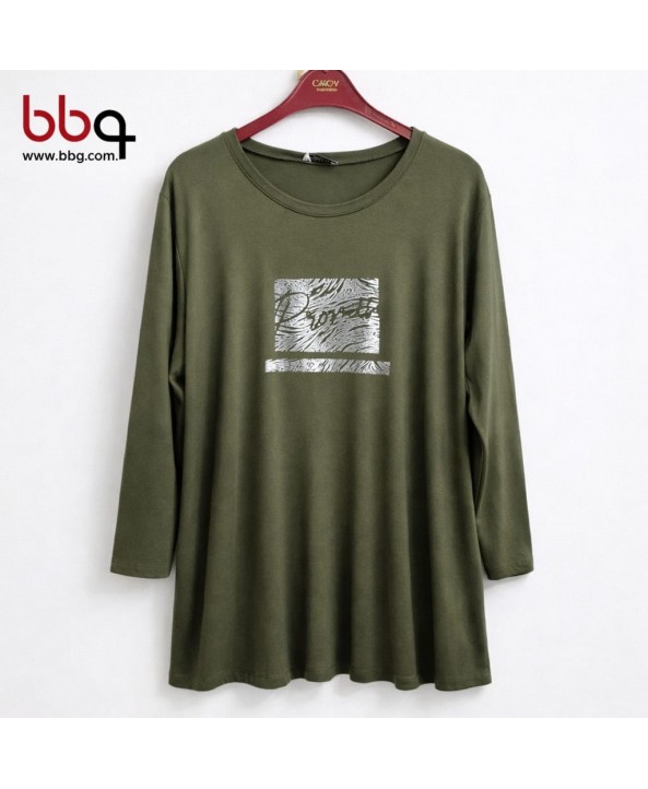 BAYAN BÜYÜK BEDEN GENİŞ KALIP BASKILI BLUZ-Y