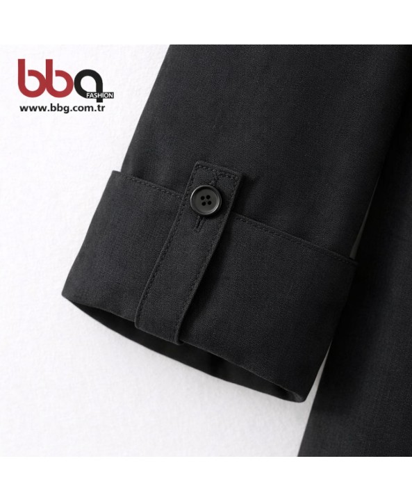 BAYAN BÜYÜK BEDEN GENİŞ KALIP PAMUK VİSCON DÜZ SİYAH GÖMLEK BAYAN BÜYÜK BEDEN GENİŞ KALIP PAMUK VİSCON DÜZ SİYAH GÖMLEK