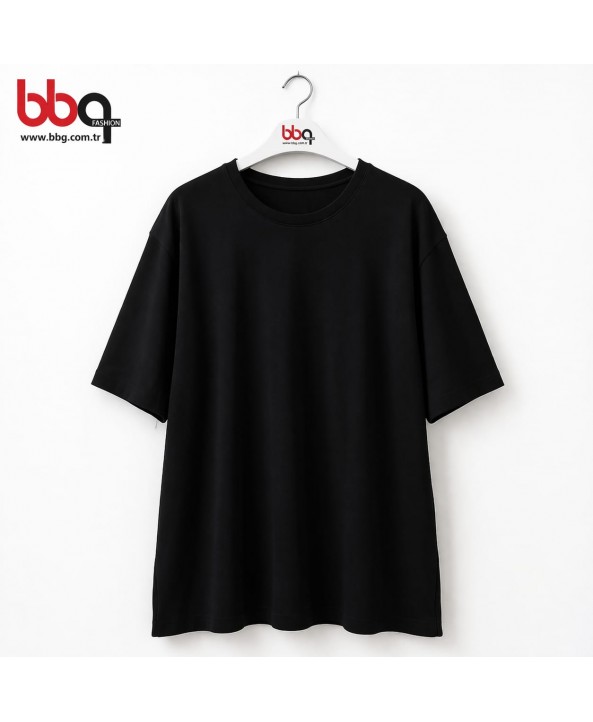 BAYAN BÜYÜK BEDEN GENİŞ KALIP %100 PAMUK YUVARLAK YAKA T-SHIRT-S BAYAN BÜYÜK BEDEN GENİŞ KALIP %100 PAMUK YUVARLAK YAKA T-SHIRT-S