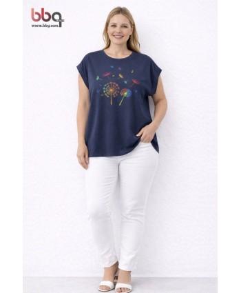 BAYAN BÜYÜK BEDEN T-SHIRT