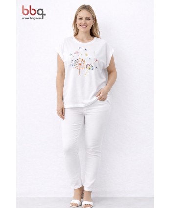 BAYAN BÜYÜK BEDEN T-SHIRT