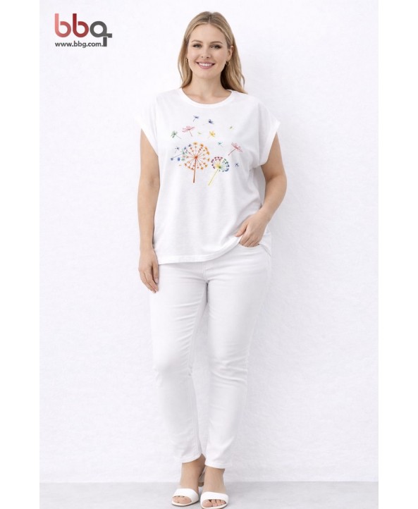 BAYAN BÜYÜK BEDEN T-SHIRT
