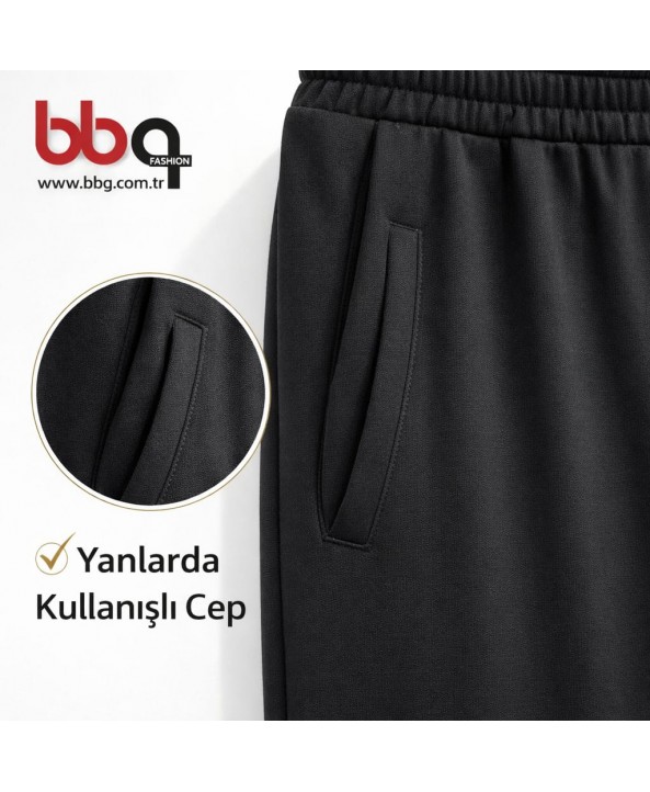 ERKEK EŞOFMAN ALTI SİYAH