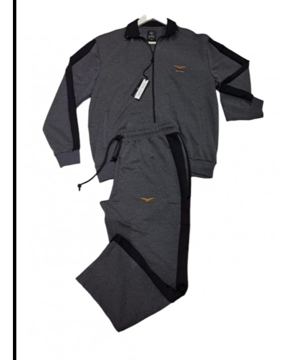 ERKEK BÜYÜK BEDEN GENİŞ KALIP ANTRASİT EŞOFMAN TAKIMI
