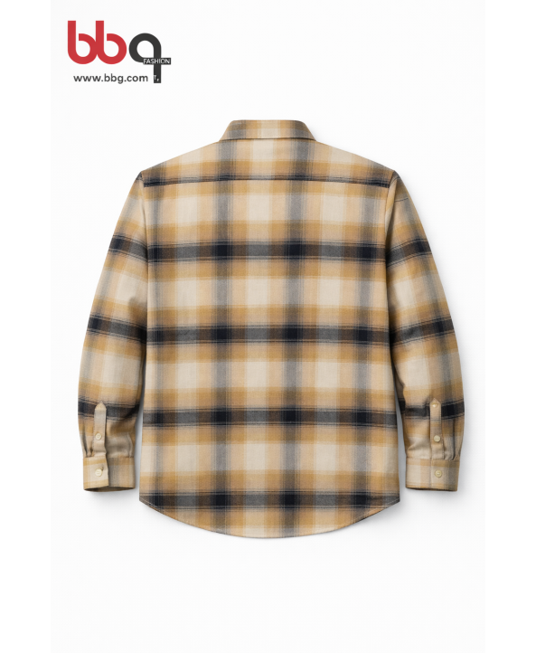 ERKEK BÜYÜK BEDEN GENİŞ KALIP ODUNCU GÖMLEK-1