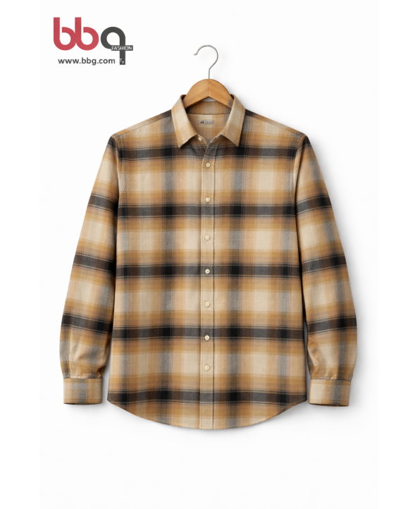 ERKEK BÜYÜK BEDEN GENİŞ KALIP ODUNCU GÖMLEK-1