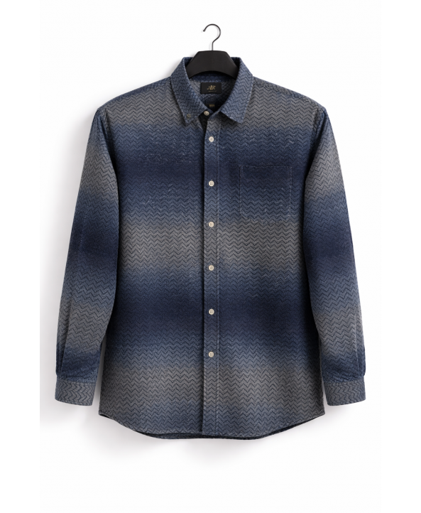  ERKEK BÜYÜK BEDEN GENİŞ KALIP ODUNCU GÖMLEK-5