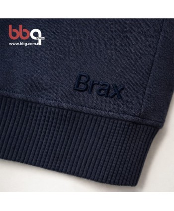 ERKEK BÜYÜK BEDEN GENİŞ KALIP YARIM FERMUARLI SWEAT