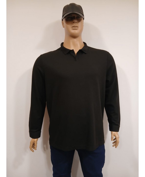 ERKEK BÜYÜK BEDEN GENİŞ KALIP  YAKALI SWEATSHIRT