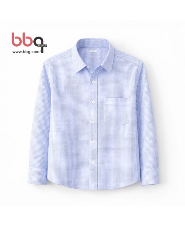 ERKEK BÜYÜK BEDEN UZUN KOLLU CEPLİ GÖMLEK-M