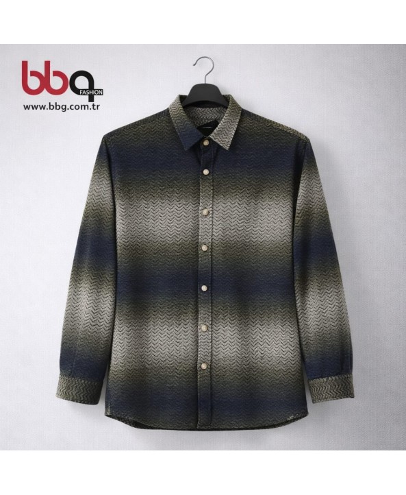 ERKEK BÜYÜK BEDEN GENİŞ KALIP ODUNCU GÖMLEK-4