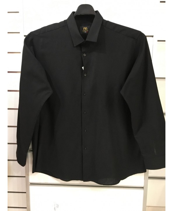  ERKEK BÜYÜK BEDEN GENİŞ KALIP KETEN GÖMLEK-S