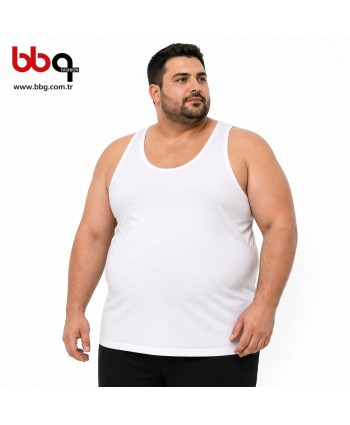 ERKEK BÜYÜK BEDEN GENİŞ KALIP %100 PAMUK ATLET-B