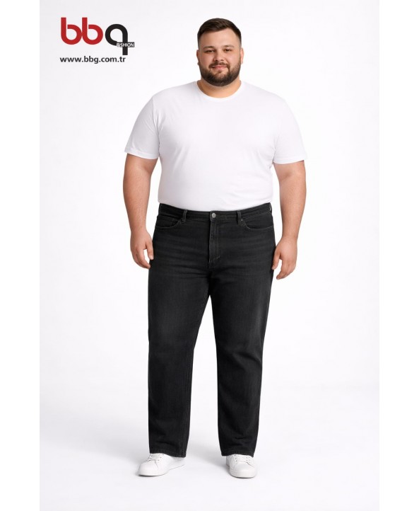 ERKEK BÜYÜK BEDEN KOT PANTOLON FÜME