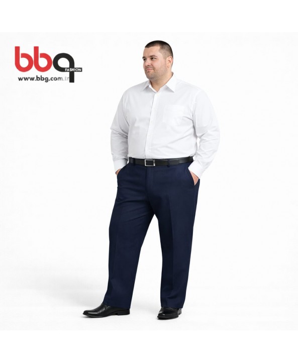  ERKEK BÜYÜK BEDEN YAZLIK GABARDİN PANTOLON-L