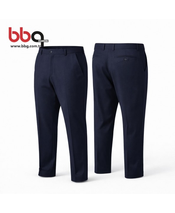  ERKEK BÜYÜK BEDEN YAZLIK GABARDİN PANTOLON-L