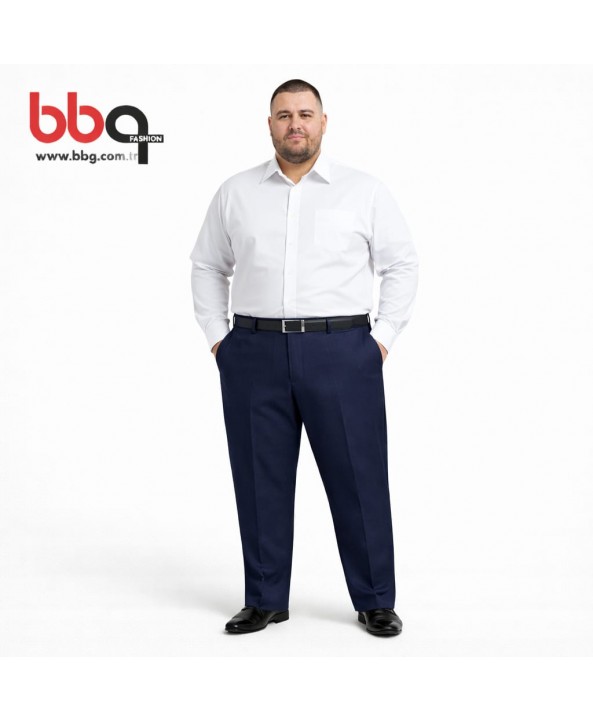  ERKEK BÜYÜK BEDEN YAZLIK GABARDİN PANTOLON-L