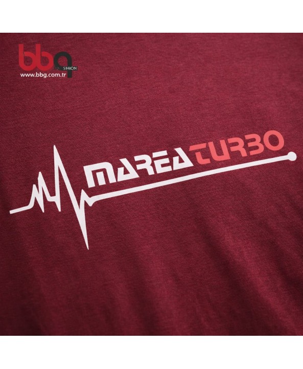 ERKEK BÜYÜK BEDEN GENİŞ KALIP BASKILI %100 PAMUK T-SHIRT-B