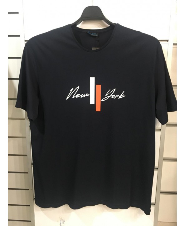 ERKEK BÜYÜK BEDEN BİSİKLET YAKA T-SHIRT-L