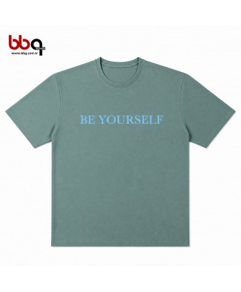 ERKEK BÜYÜK BEDEN GENİŞ KALIP % 100 PAMUK T-SHIRT-Y