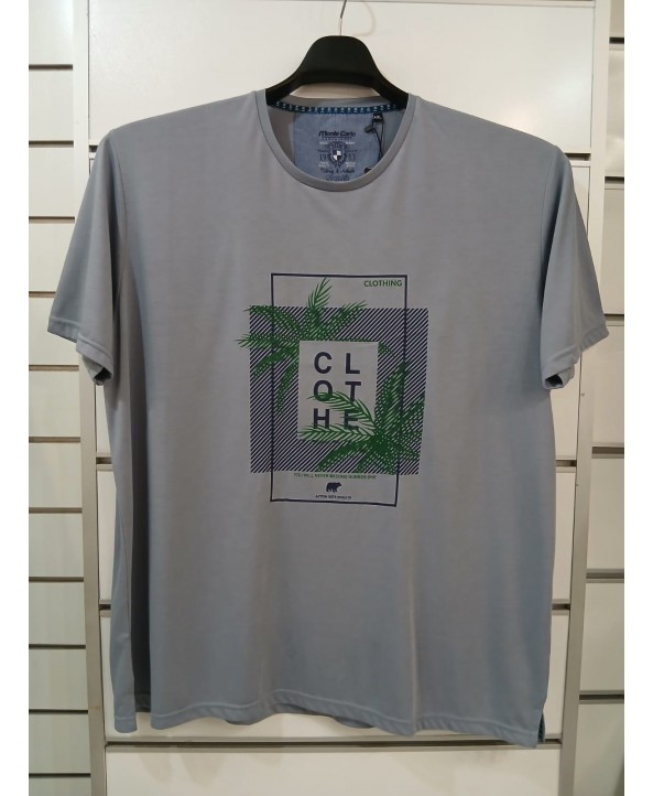 ERKEK BÜYÜK BEDEN GENİŞ KALIP BASKILI T-SHIRT-1