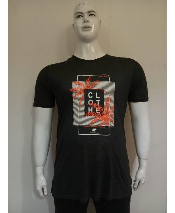 ERKEK BÜYÜK BEDEN GENİŞ KALIP BASKILI T-SHIRT-4