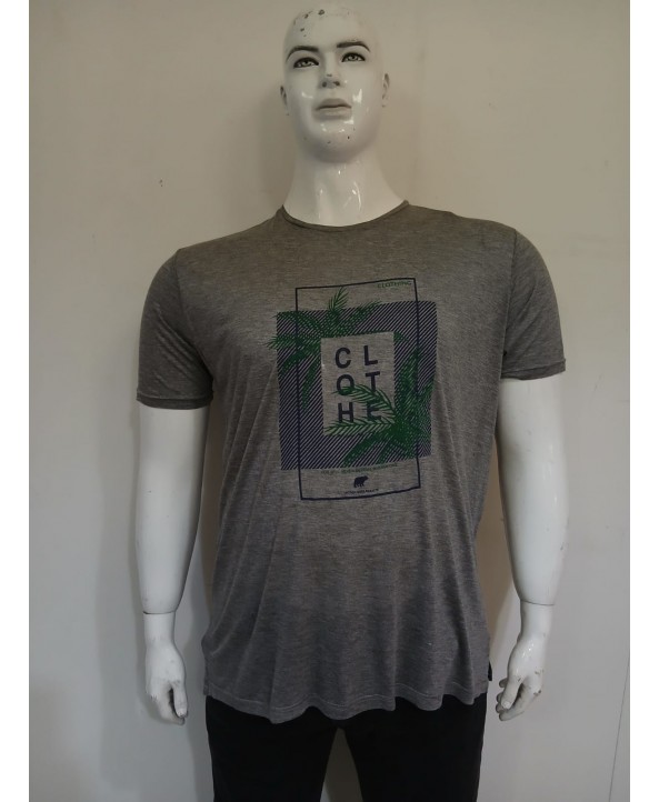 ERKEK BÜYÜK BEDEN GENİŞ KALIP BASKILI T-SHIRT-5